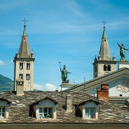 Apartmán Maison Forum Aosta Exteriér fotografie
